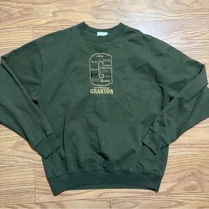 Vintage Grandpa Sweater Large